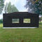 3m x 6m Gala Shade Pro Gazebo Black Sidewalls Gallery image 6